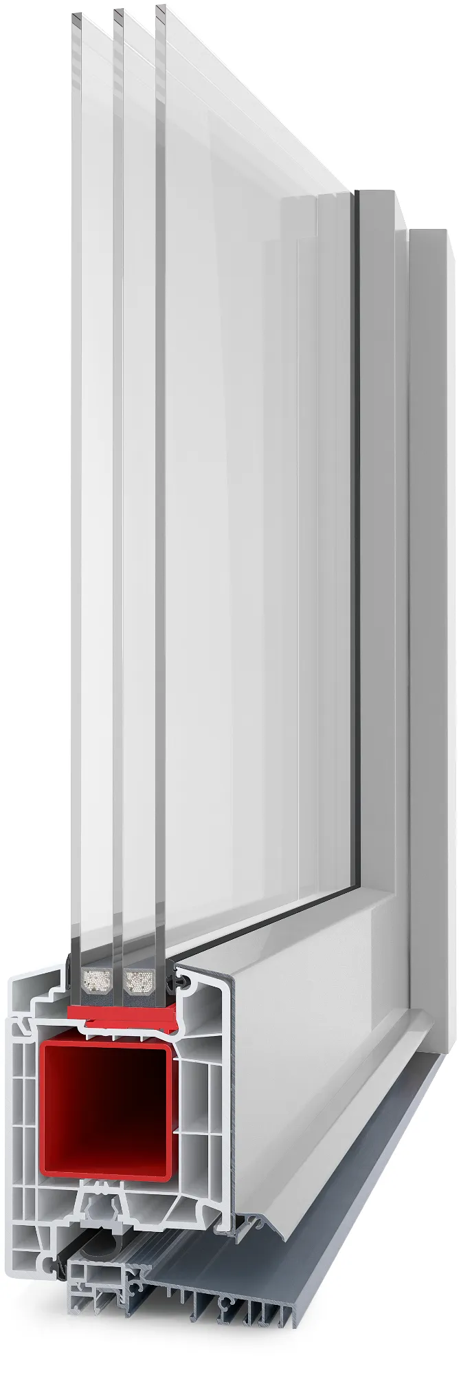 Produktdarstellung Haustüre neo von sim fenster